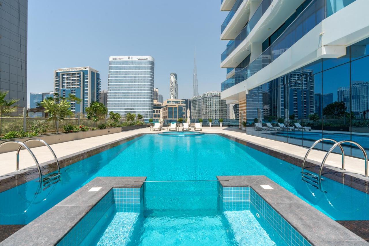 Exclusive Globalstay Apartments In Business Bay Free Parking & More! Dubaj Kültér fotó