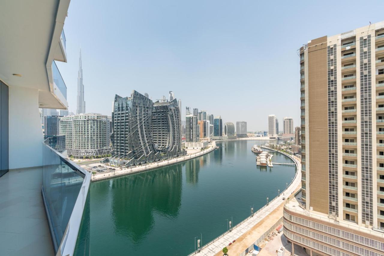 Exclusive Globalstay Apartments In Business Bay Free Parking & More! Dubaj Kültér fotó